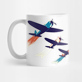 Three Planes Mug